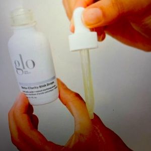 Glo beauty BHA drops, salicylic acid and‎ retinol, clarifying serum new in box